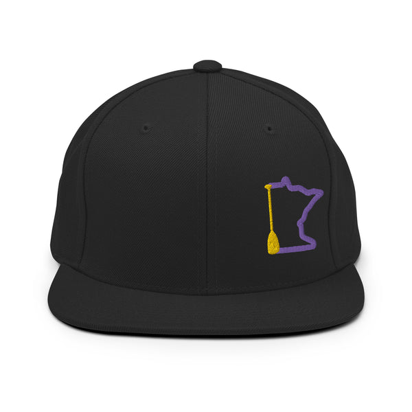 Purple Snapback Hat