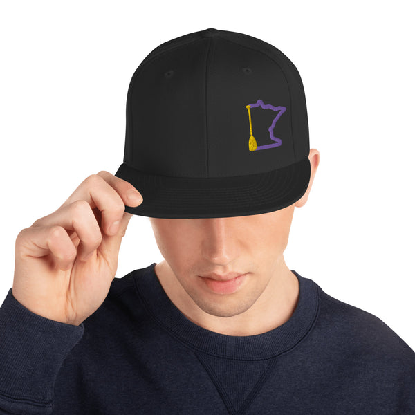 Purple Snapback Hat