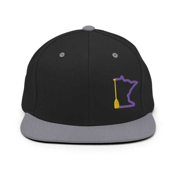 Purple Snapback Hat