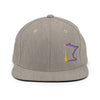 Purple Snapback Hat