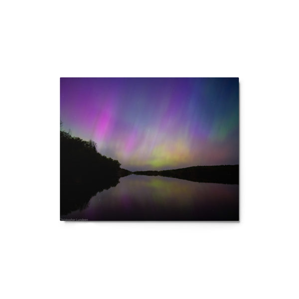 Northern Lights Metal prints