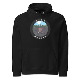 MN Pond Hockey eco raglan hoodie