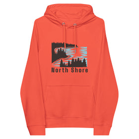 North Shore eco raglan hoodie